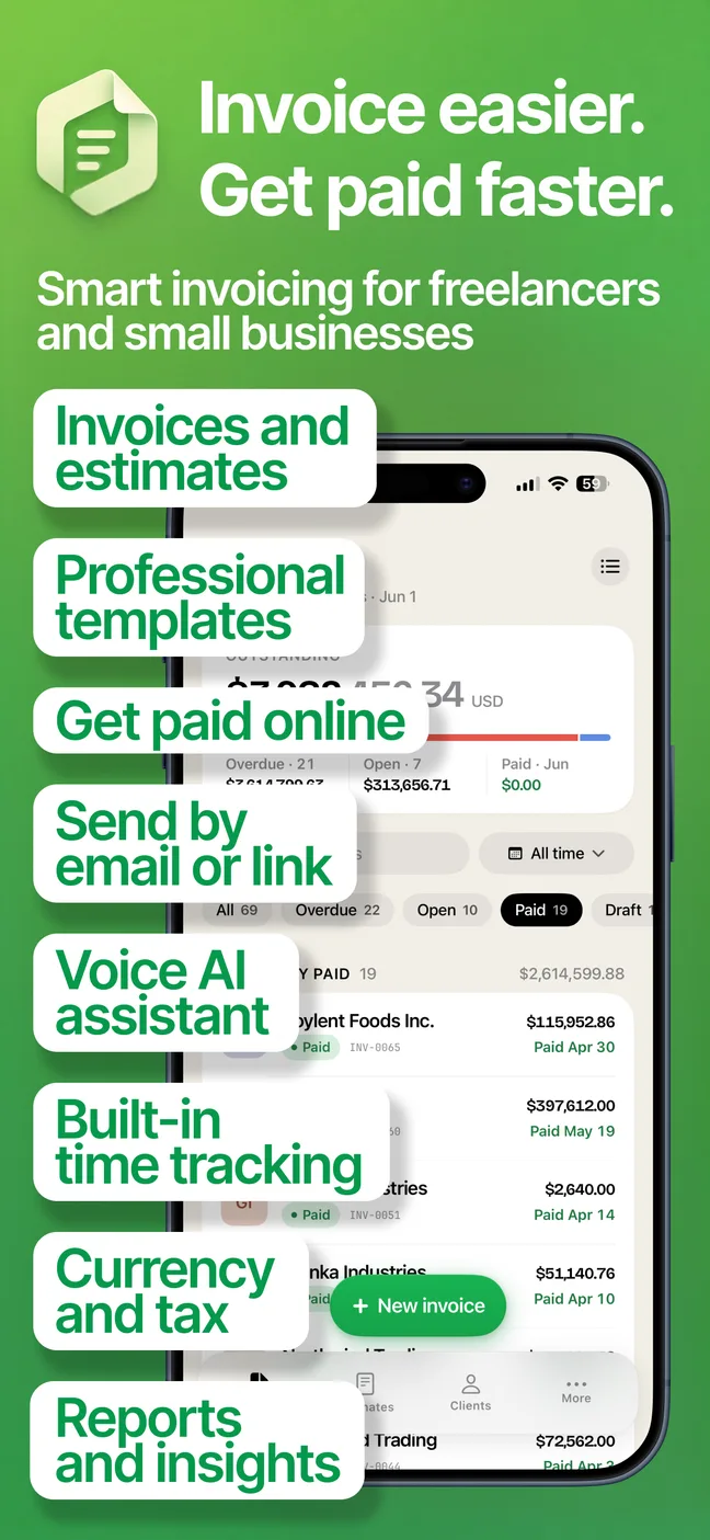 invoice-shots screen 2